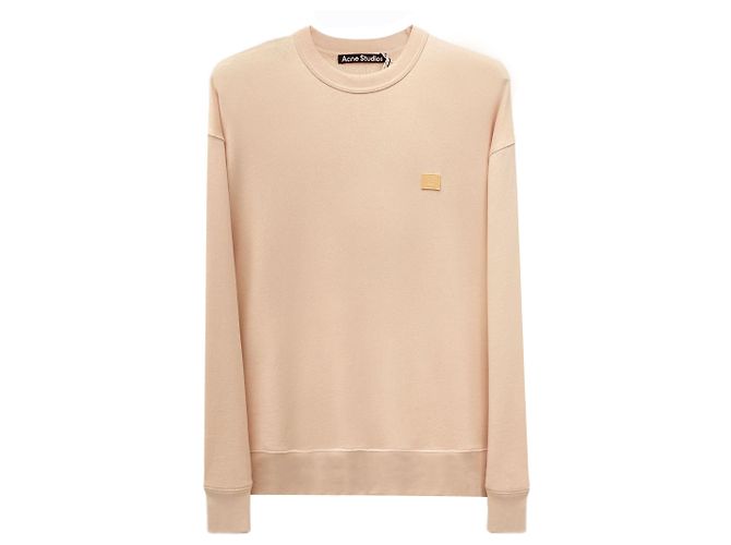 Sweatshirt mit Face-Logo von Acne Studios Pink