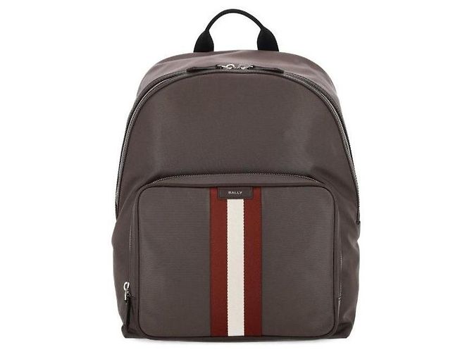 Bally Mochila Code Marrom 