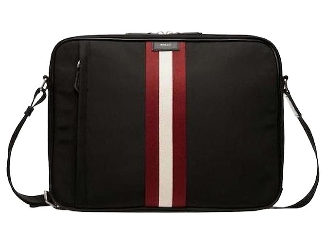 Bally Bolsa Messenger Code Preto 