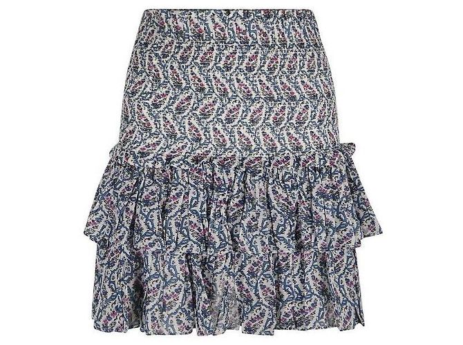 Isabel Marant Minifalda Blanco 