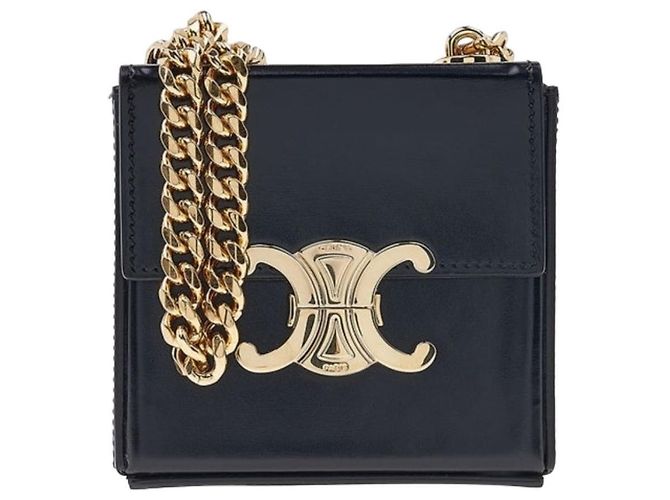 Céline Sac Triope Mini Box Noir