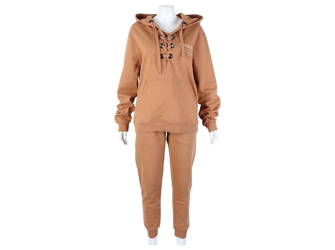 Burberry Training Long Sleeve Pants SET Brown