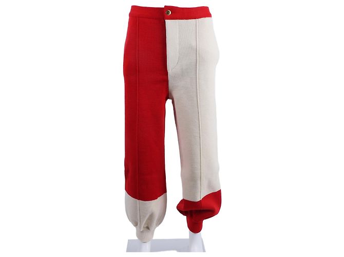 Pantaloni in maglia Gucci Rosso