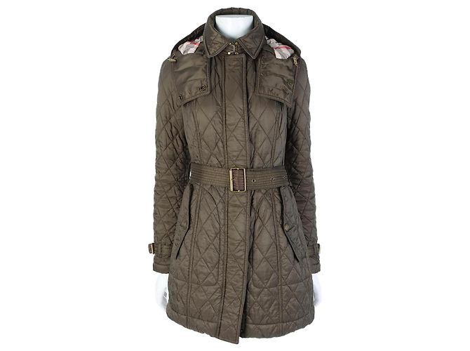 Suéter acolchoado Burberry Brit Marrom