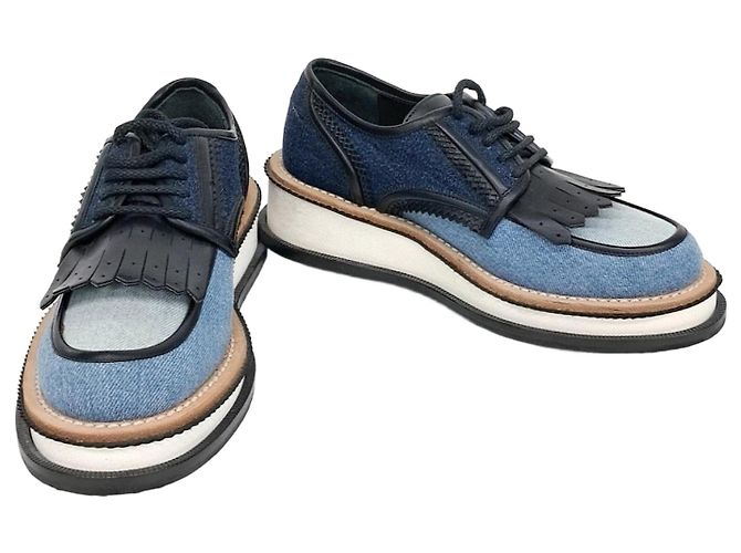 Givenchy Rottweiler Platform Clipper Blue