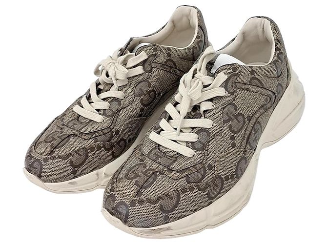 Baskets Rijton Gucci Marron