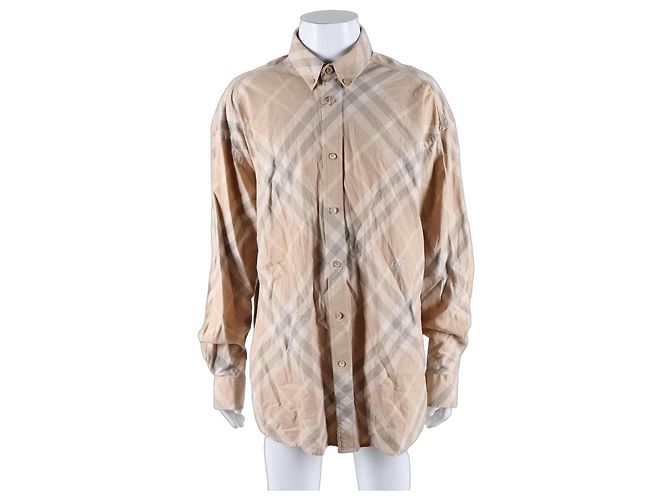 Camicia a Maniche Lunghe Burberry Marrone