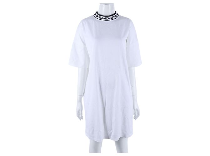 Hermès Hermes Kleid Weiß