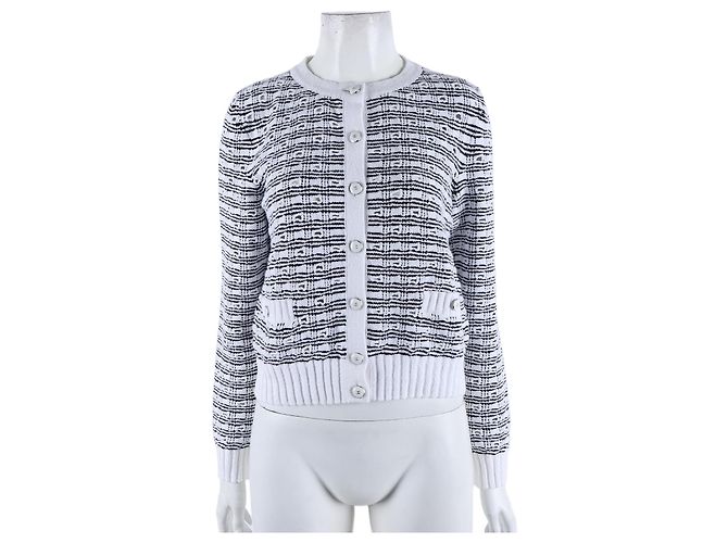 Chanel Cardigan Weiß 