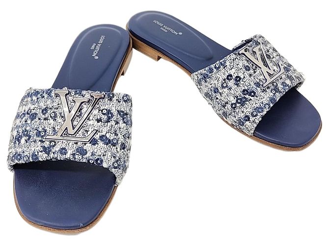 Louis Vuitton Slippers Blue