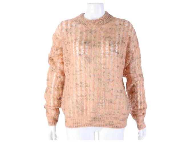 Langarm-Strickpullover von Acne Studios Orange 