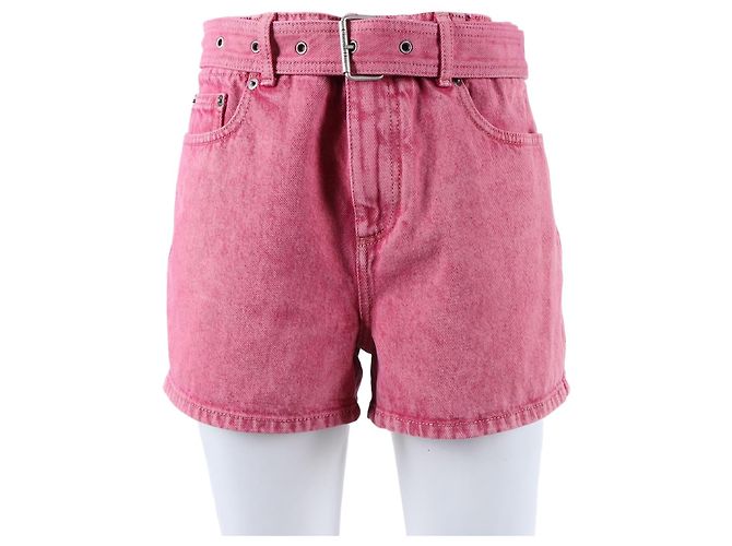 Christian Dior Denim Half Pants Blue