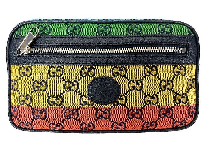 Gucci New Canvas GG Multicolor Belt Bag Multiple colors