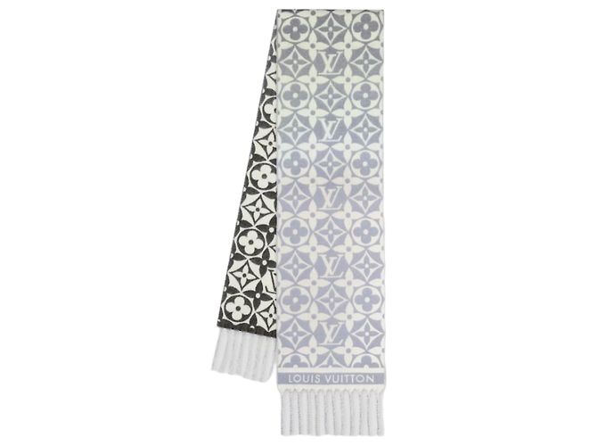 Louis Vuitton Sciarpa Muffle LV Gradiente Ghiacciato Nero