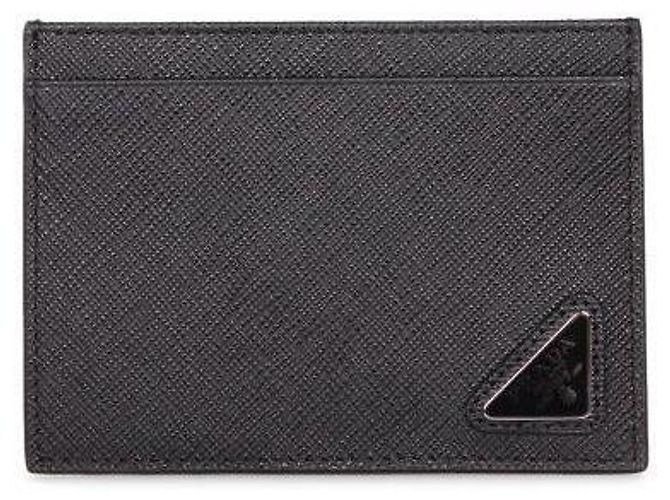 Prada Leather Card Wallet QHH