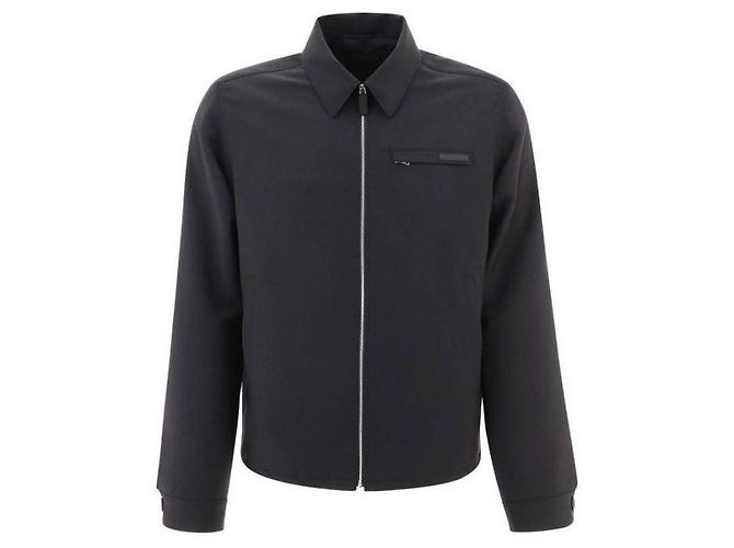 Prada Mohair Jacket Black