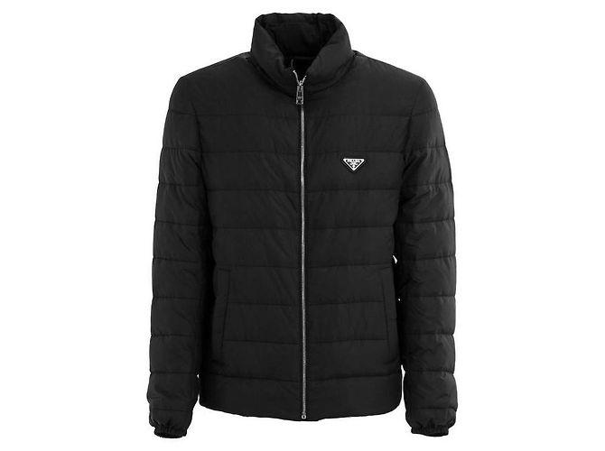 Prada Nylon Padded Jacket Black 