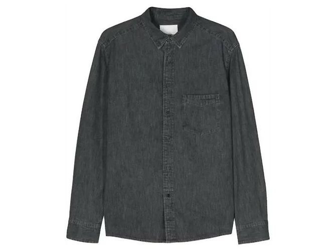 Isabel Marant Camicia in denim Marrone 