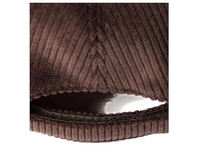 Miu Miu Cappellino da baseball in velluto Nero