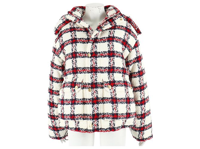 Gucci Jaqueta acolchoada de tweed
