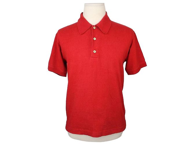 Comme Des Garcons Rotes Herren-Polo