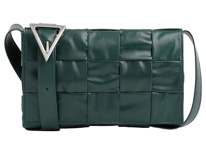 Bottega Veneta Small Cassette Bag Raintree Black