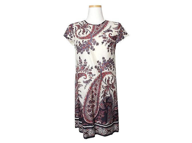 Vestido de algodón estampado Isabel Marant Étoile Multicolor