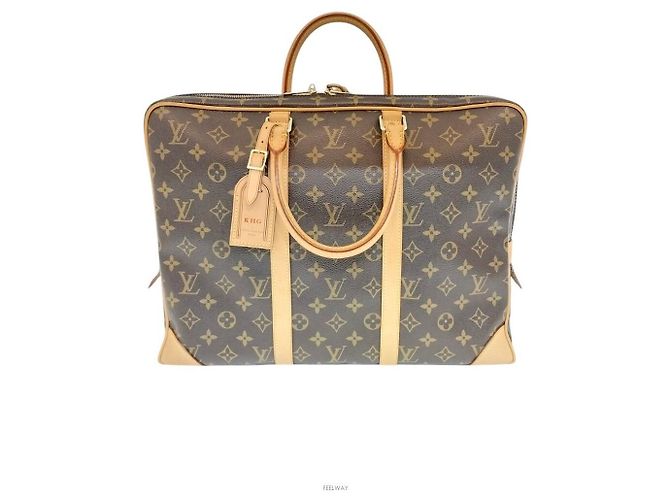 Louis Vuitton Pasta de documentos macia Marrom