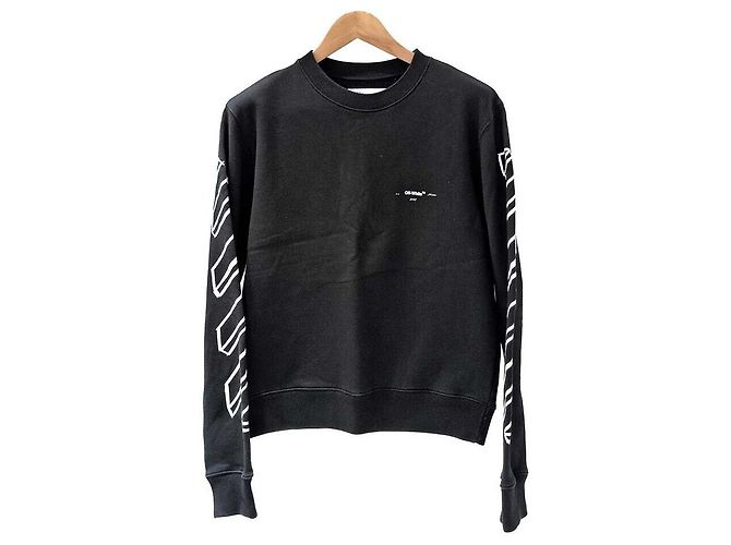 Off White Marker Arrow Sweatshirt Schwarz 