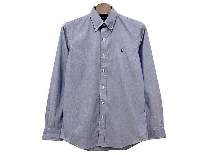 Ralph Lauren Camicia con logo ricamato di pony Blu