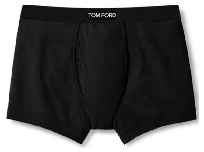 Tom Ford Bóxer Logo Ropa Interior para Hombre Negro
