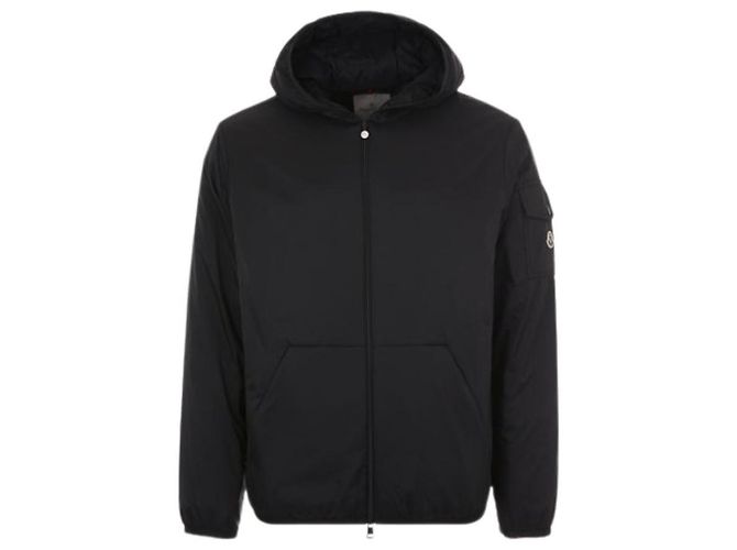 Moncler Monteynard Hooded Down Jacket Black