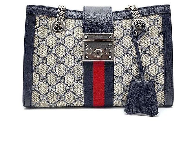 Padlock Gucci Borsa a spalla GG Supreme con lucchetto Multicolore