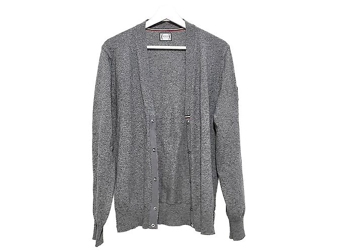 Moncler Gamma blauer Cashmere-Cardigan Braun