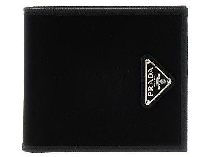 Prada Nylon Wallet Black