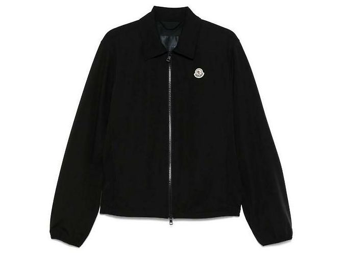 Moncler Surcamicia in nylon Nero 