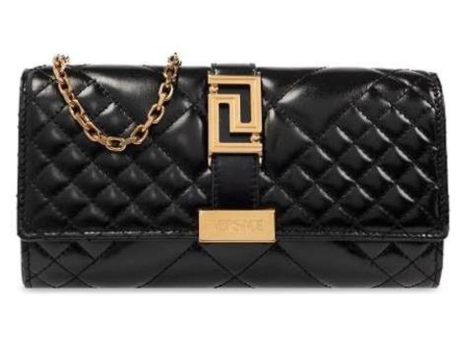 Versace Clutch Goddess Negro