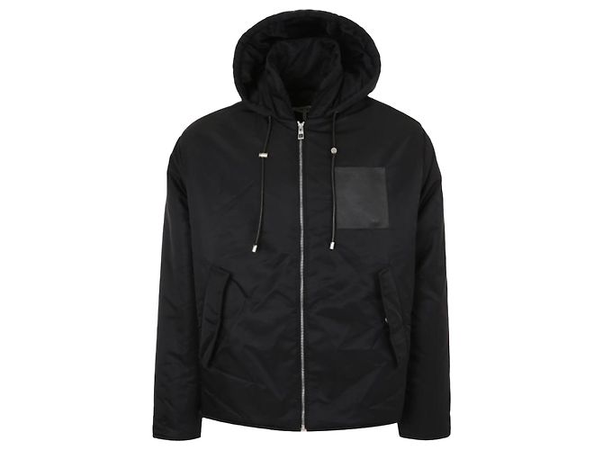Loewe Anagram Patch Nylon Jacket Black