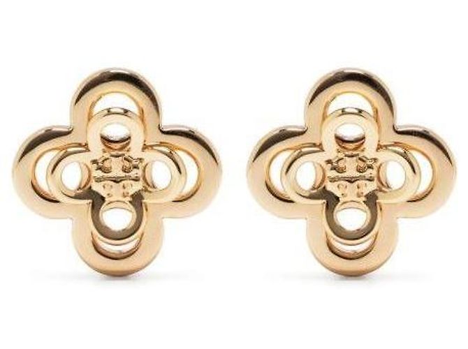 Tory Burch Orecchini a lobo a trifoglio sovrapposti D'oro 