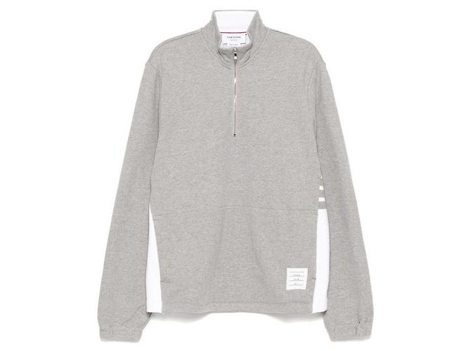 Thom Browne Classic Jersey Half-Zip Pullover