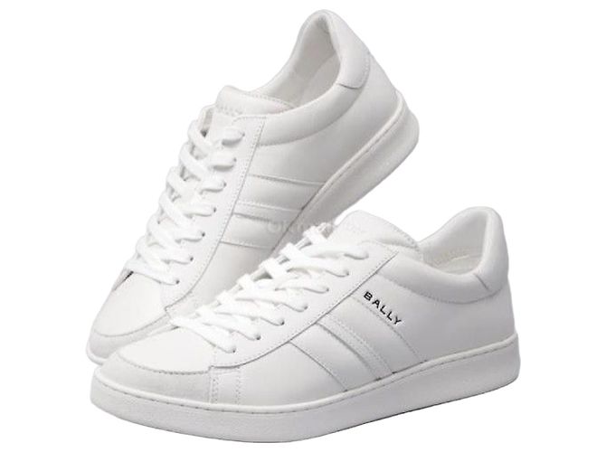 Bally Tiger Schnürsneaker Weiß