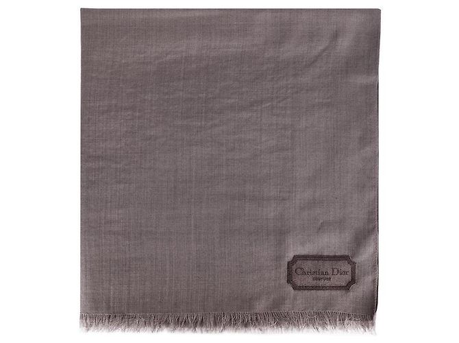 Dior Cachecol de cashmere Couture com logo para homens (Ameixa) Roxo