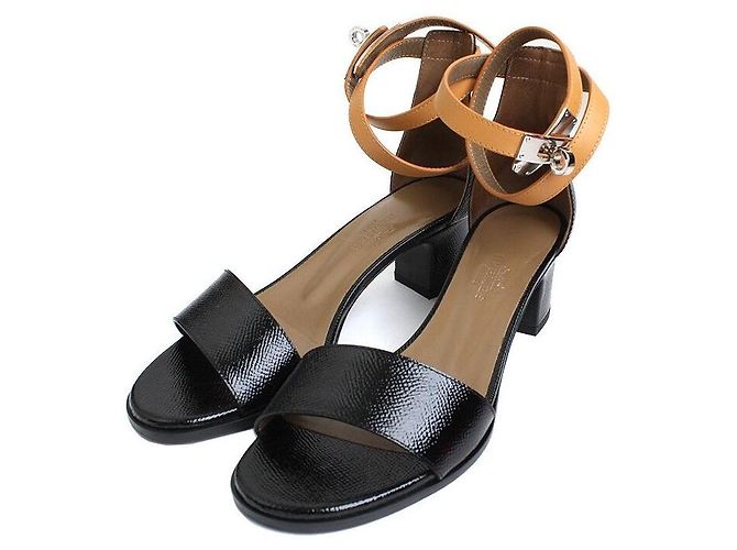 Hermès Sandali Marnage Bicolore Multicolore 