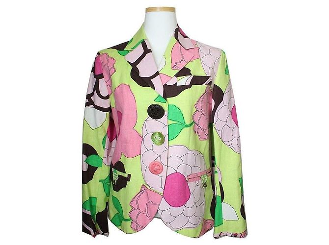 Kenzo Shoreline Neon Print Jacket Multiple colors