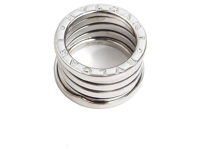 Bulgari Anillo de oro blanco Multicolor
