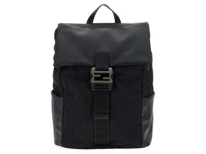 Fendi Flux Backpack Black