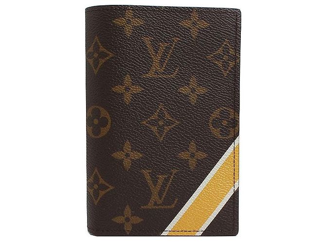 Louis Vuitton Portefeuille de passeport Macaj Monogram Noir
