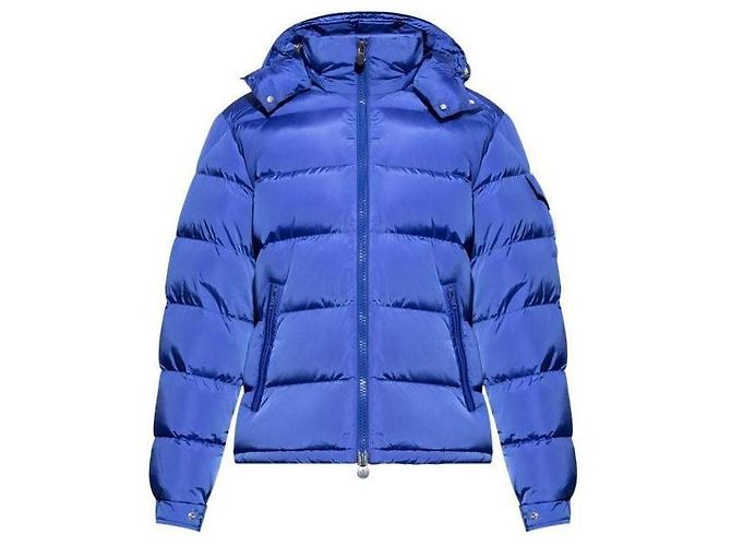 Moncler Giacca corta in piuma MAYA Blu 