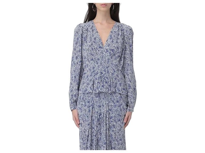 Isabel Marant Top Azul 