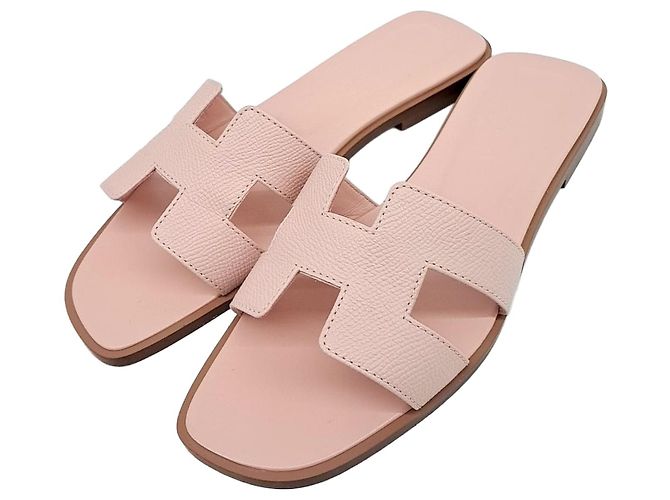 Hermès Oran Slipper Pink